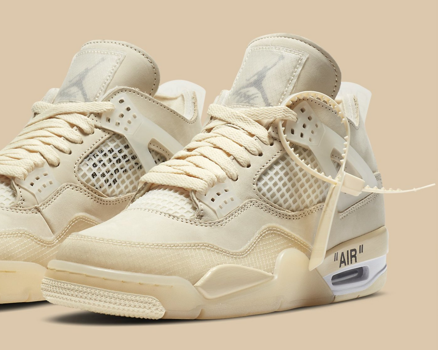 Jordan 4 OFF-WHITE Sail Sz 8