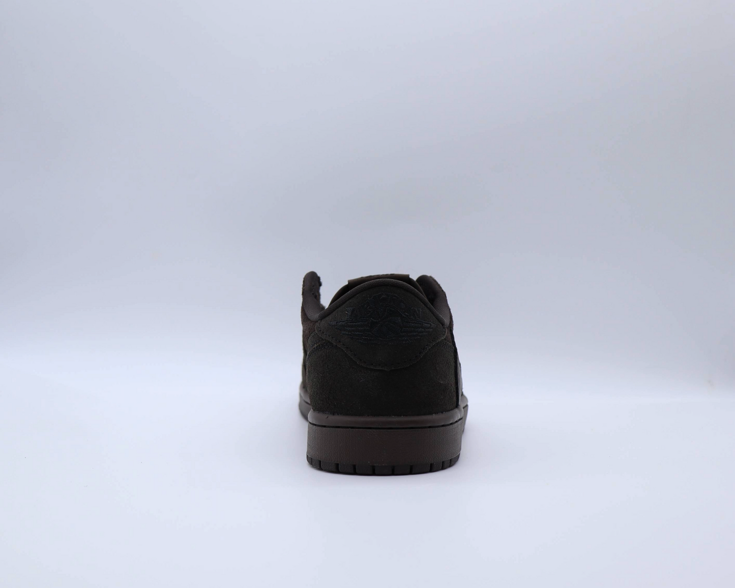 Travis Scott Jordan 1 Low Velvet Brown Sz 8.5