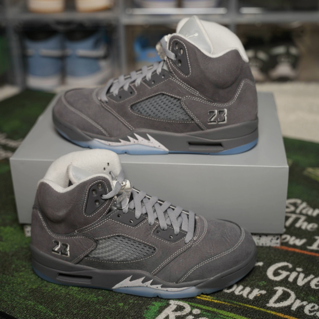 Jordan 5 Wolf Grey Sz 8.5