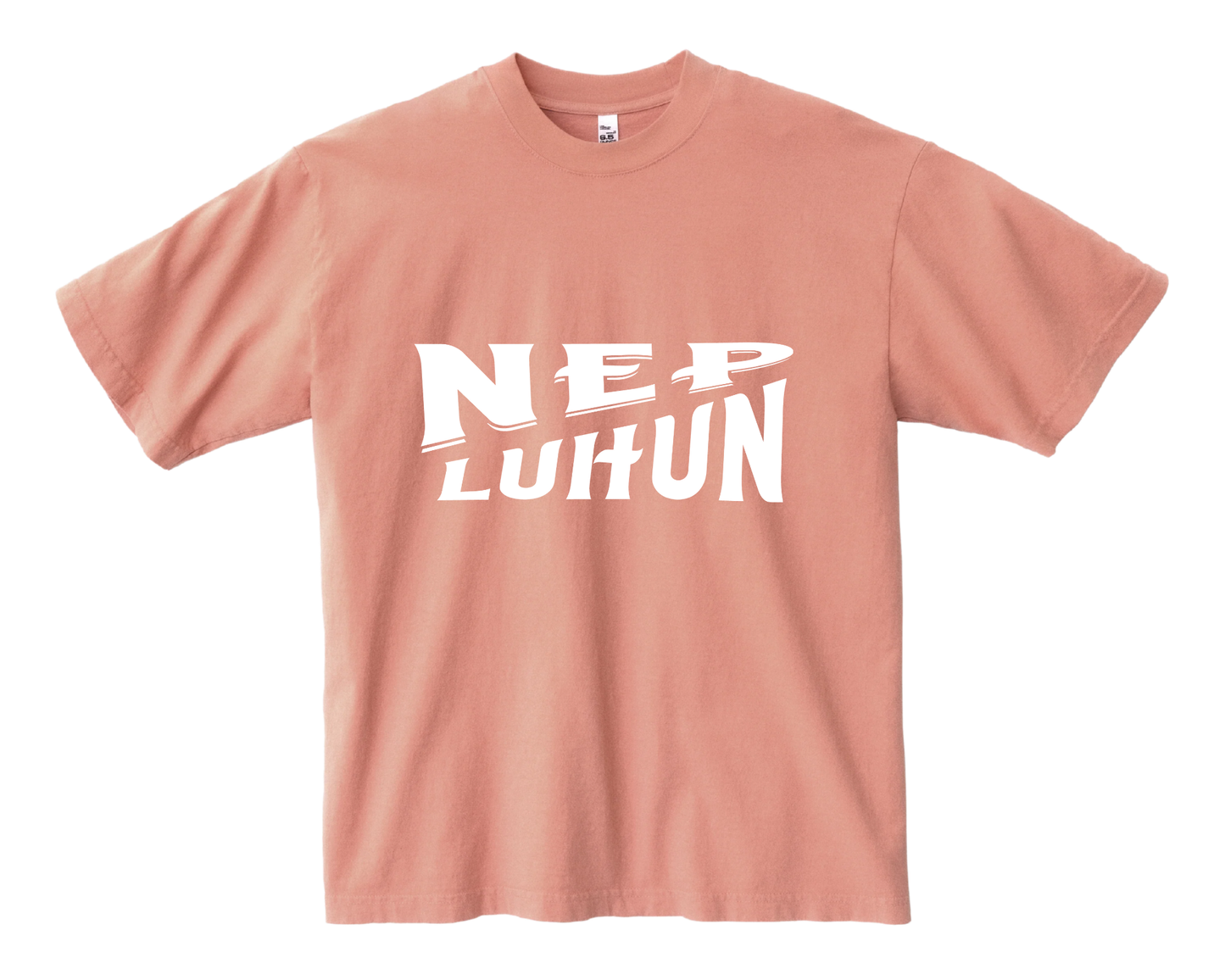 NEP X LUHUN "HISTORY MADE" UNISEX T-SHIRT CORAL