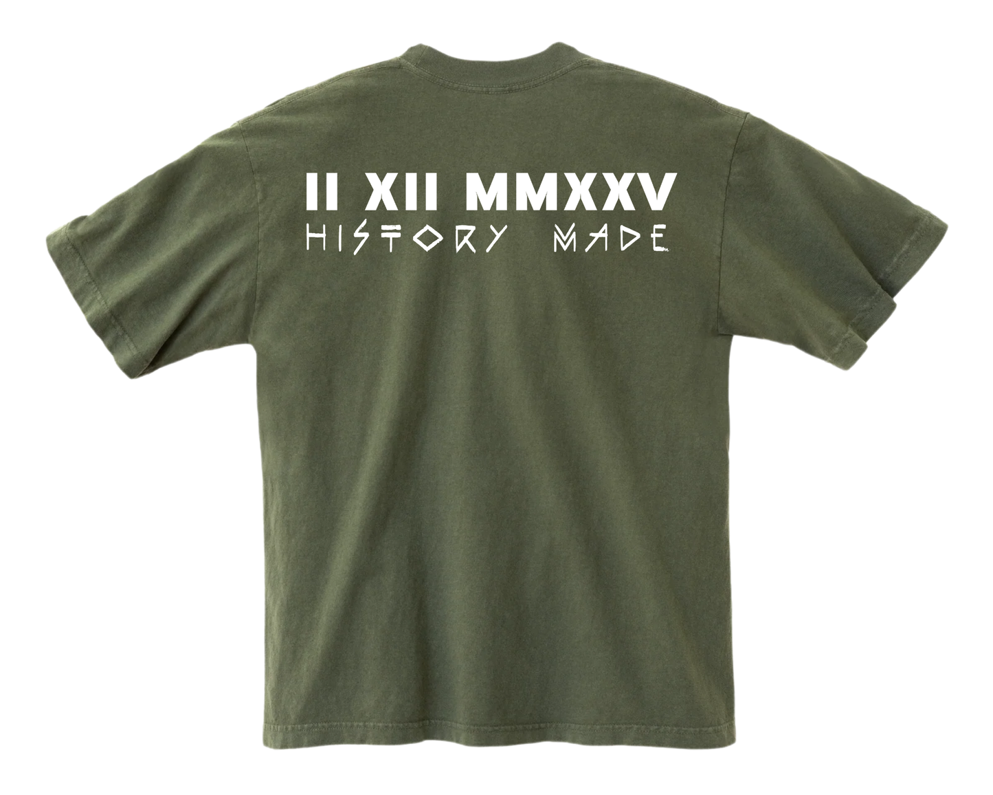 NEP X LUHUN "HISTORY MADE" UNISEX T-SHIRT AMRY