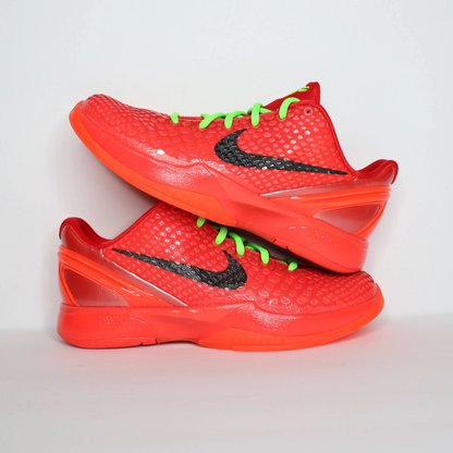 Nike Kobe 6 Reverse Grinch Sz 10