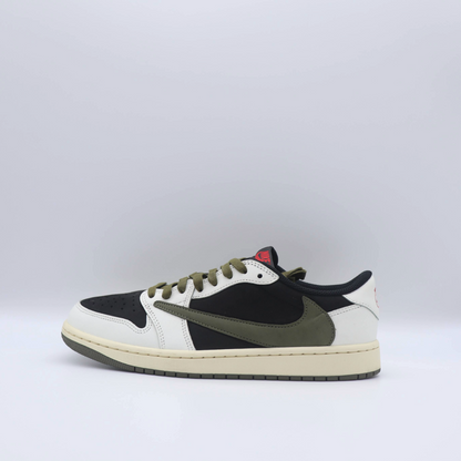 Jordan 1 Retro Low Travis Scott Olive Sz 9 (Tried On)