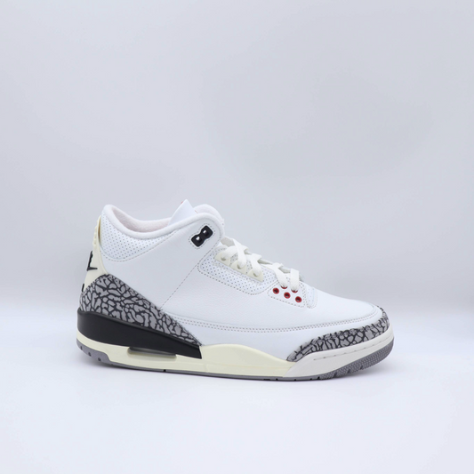 Jordan 3 Retro White Cement Reimagined Sz 8.5