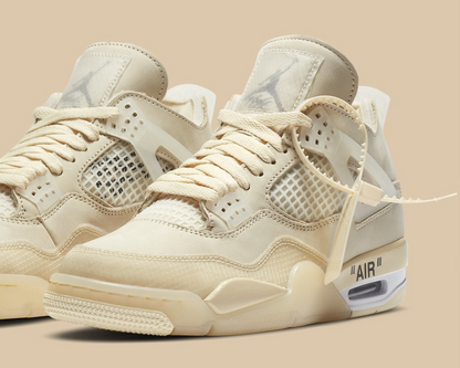 Jordan 4 OFF-WHITE Sail Sz 8