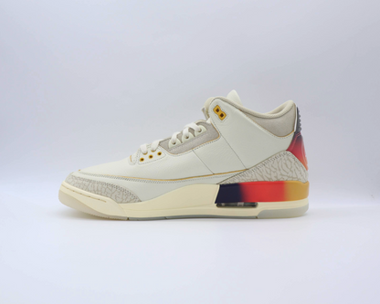 Jordan 3 J Balvin Medellin Sunset Sz 12