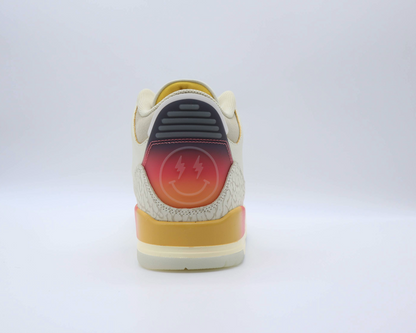 Jordan 3 J Balvin Medellin Sunset Sz 12