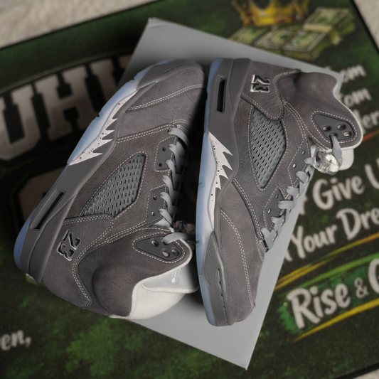 Jordan 5 Wolf Grey Sz 8.5