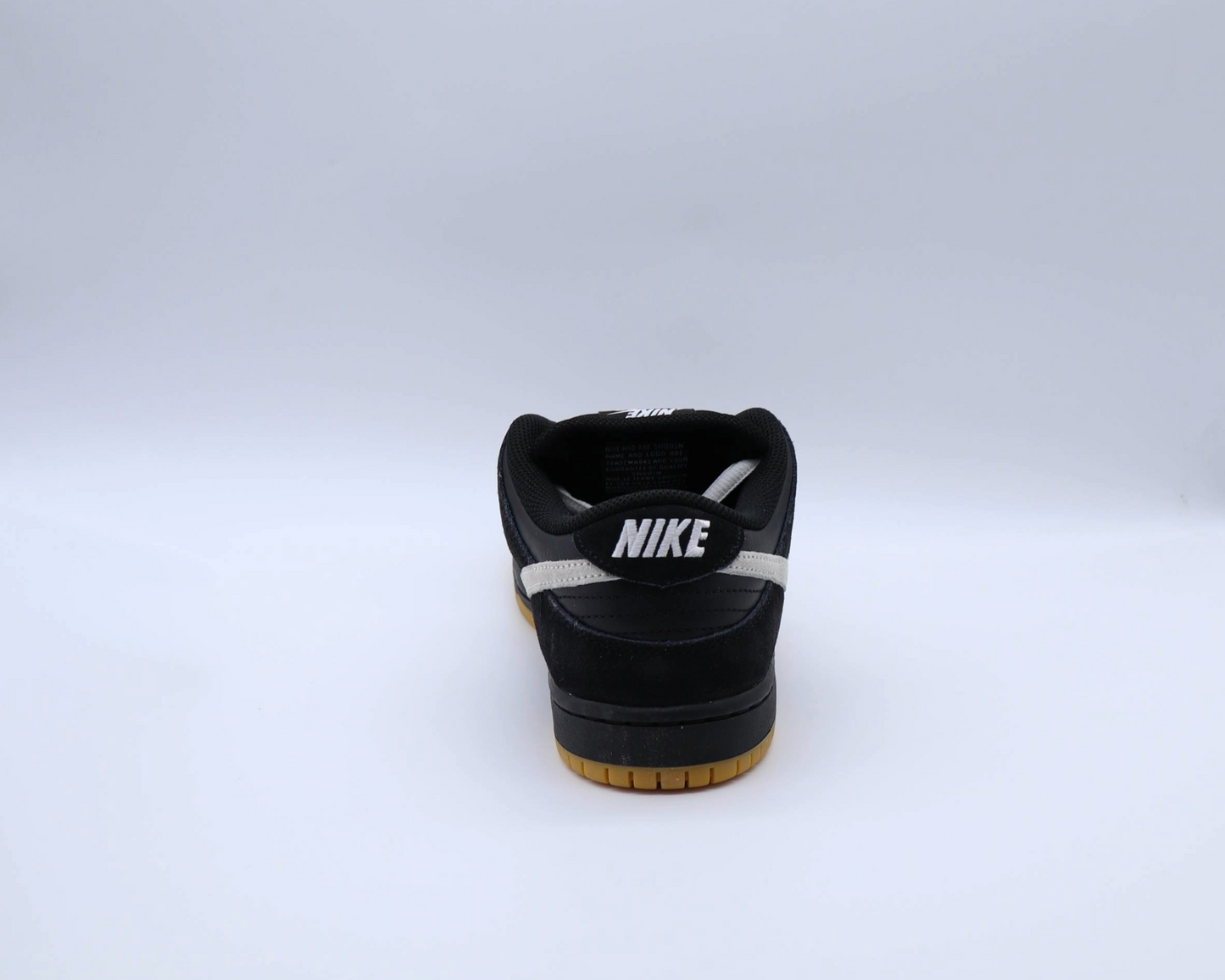 Nike Dunk Low SB Black White Gum Sz 8.5