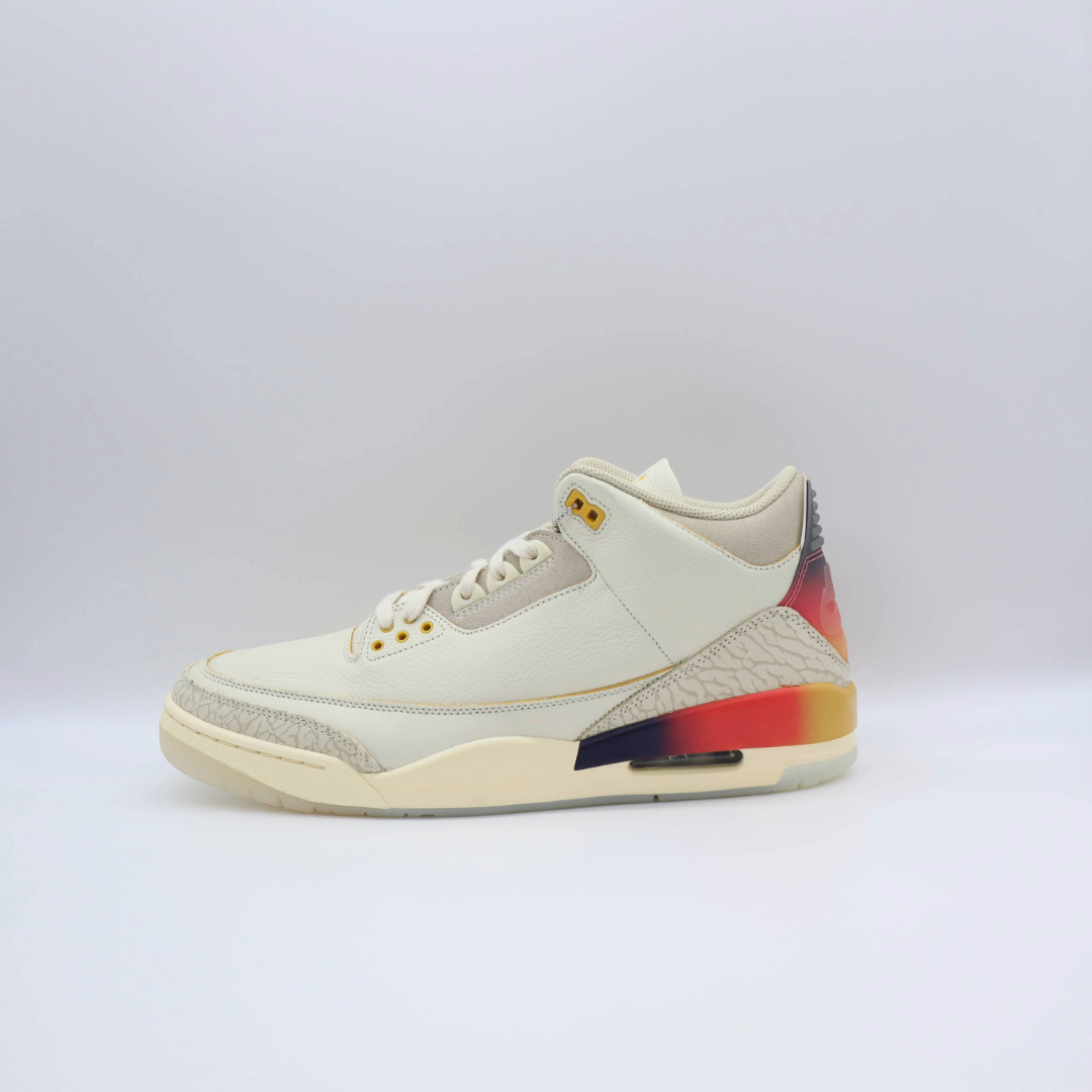 Jordan 3 J Balvin Medellin Sunset Sz 12