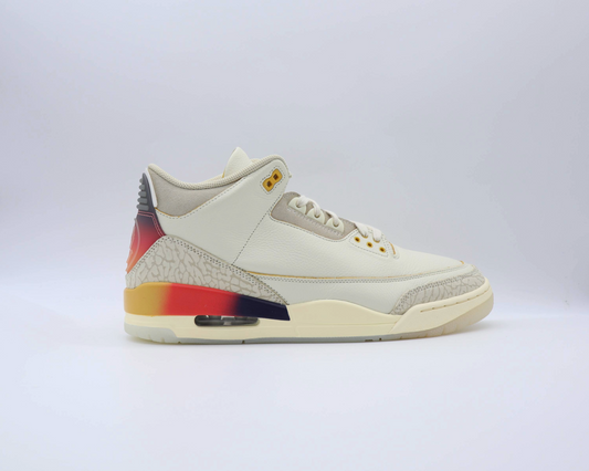 Jordan 3 J Balvin Medellin Sunset Sz 12