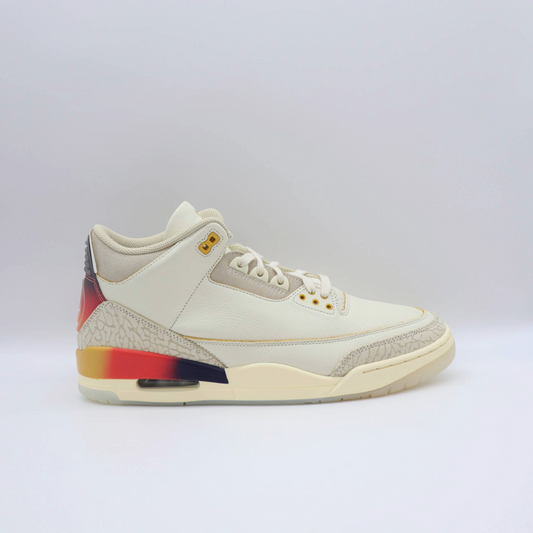 Jordan 3 J Balvin Medellin Sunset Sz 12