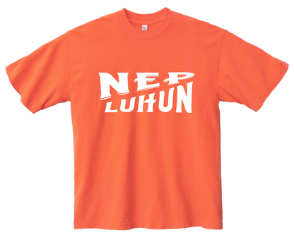 NEP X LUHUN "HISTORY MADE" UNISEX T-SHIRT NEON ORANGE