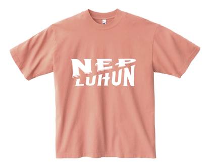 NEP X LUHUN "HISTORY MADE" UNISEX T-SHIRT CORAL