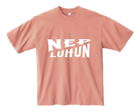 NEP X LUHUN "HISTORY MADE" UNISEX T-SHIRT CORAL
