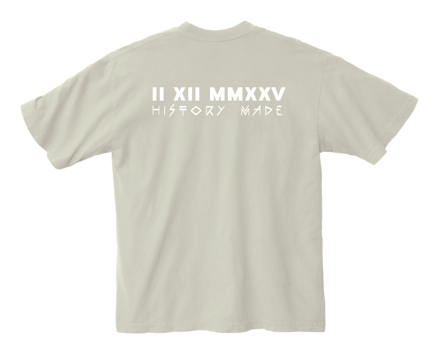 NEP X LUHUN "HISTORY MADE" UNISEX T-SHIRT OFF-WHITE