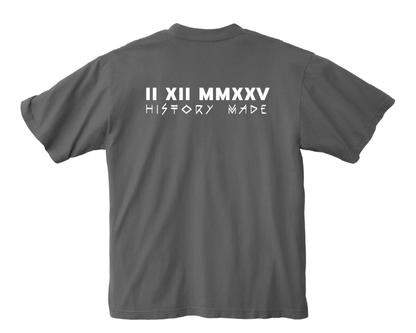 NEP X LUHUN "HISTORY MADE" UNISEX T-SHIRT VINTAGE BLACK