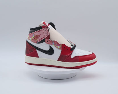 Jordan 1 High OG Spider-Man Sz 6y (GS)